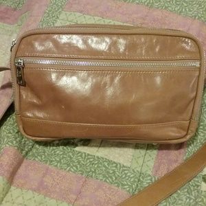 Hobo medium BROWN leather purse